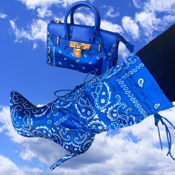 LA Girl Bag- Blue - Picture 1 of 2